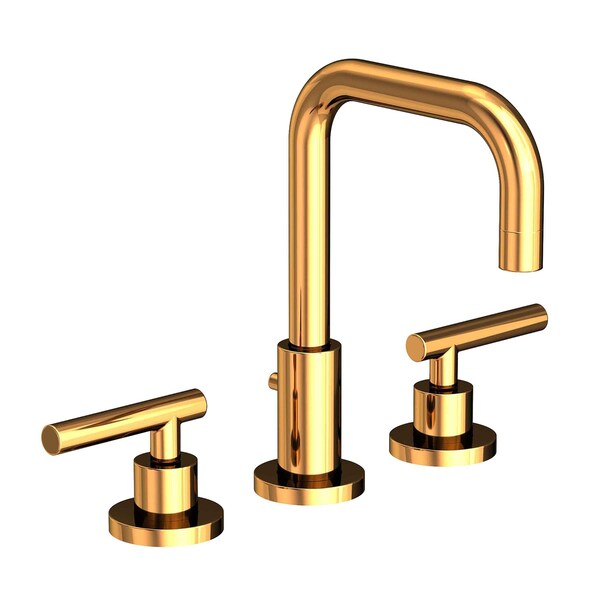 Newport Brass Widespread Lavatory Faucet in Polished Gold (Pvd) 1400L-24 - main